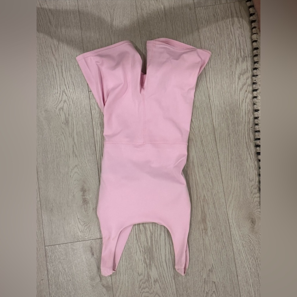 LAUNDRY NWT pink romper M - Picture 8 of 10
